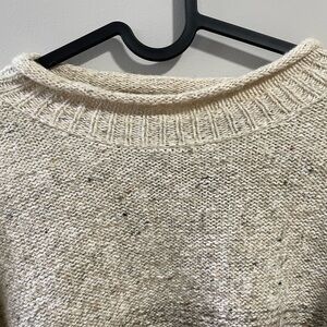Structure Women's Speckled Cream Sweater